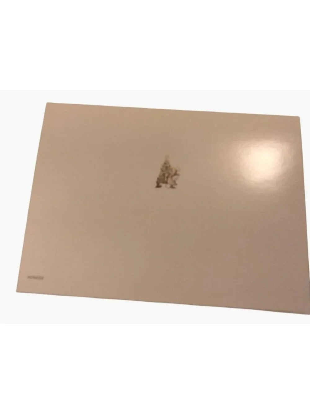 Love Joy  Peace Christmas Card Angel Christmas Tree Envelope